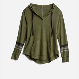 Brushed Knit Hoodie